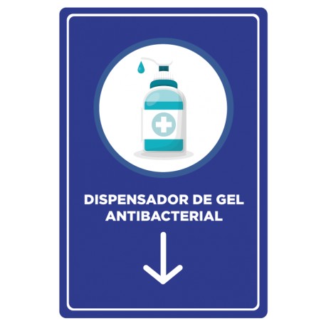 Vinil dispensador de gel